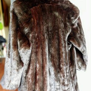 a mink coat